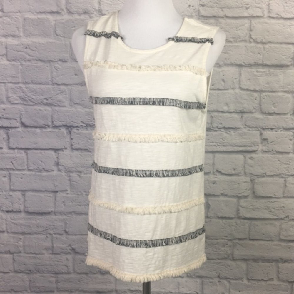 LAST CALL!! A New Day Fringey Tank Top